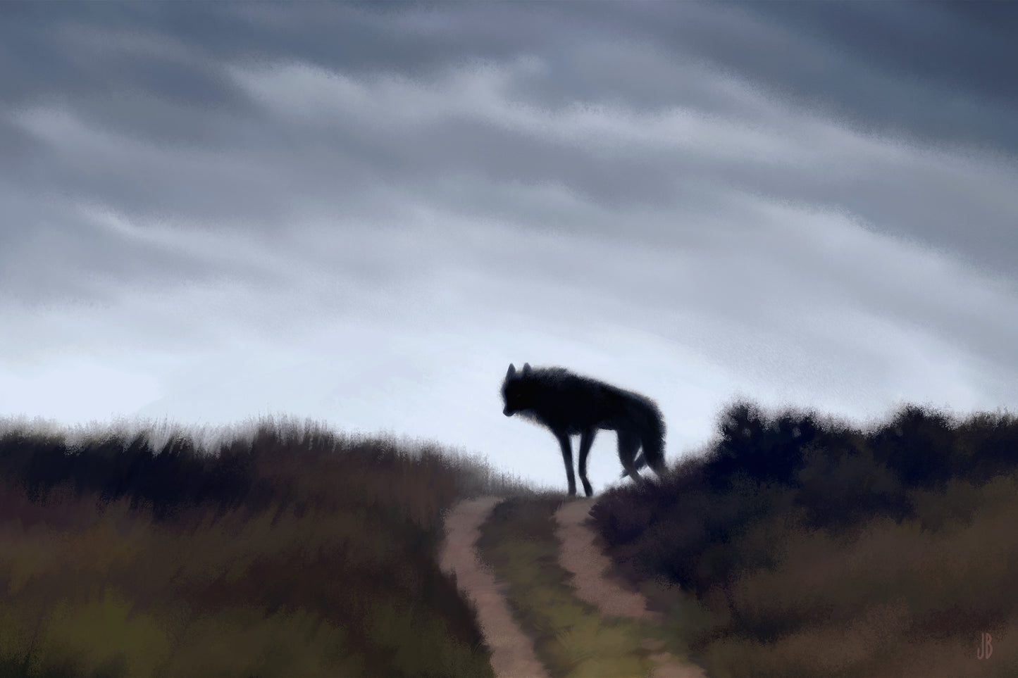 Blurry Eyes - Print