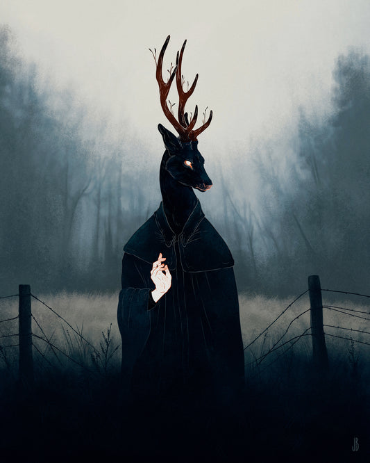 Deep Forest Saint - Print