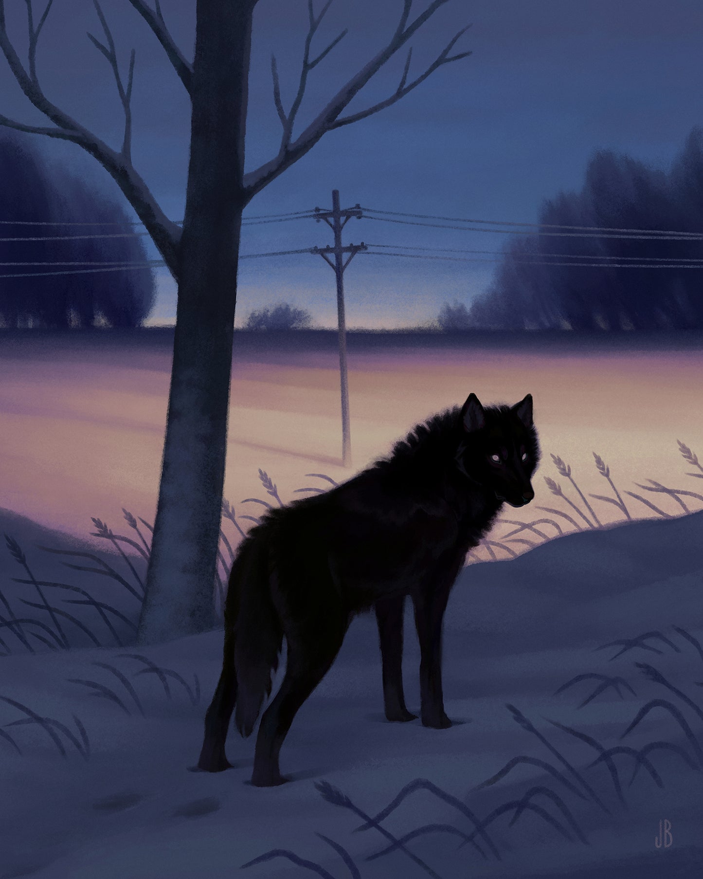 Wolf I Knew - Print