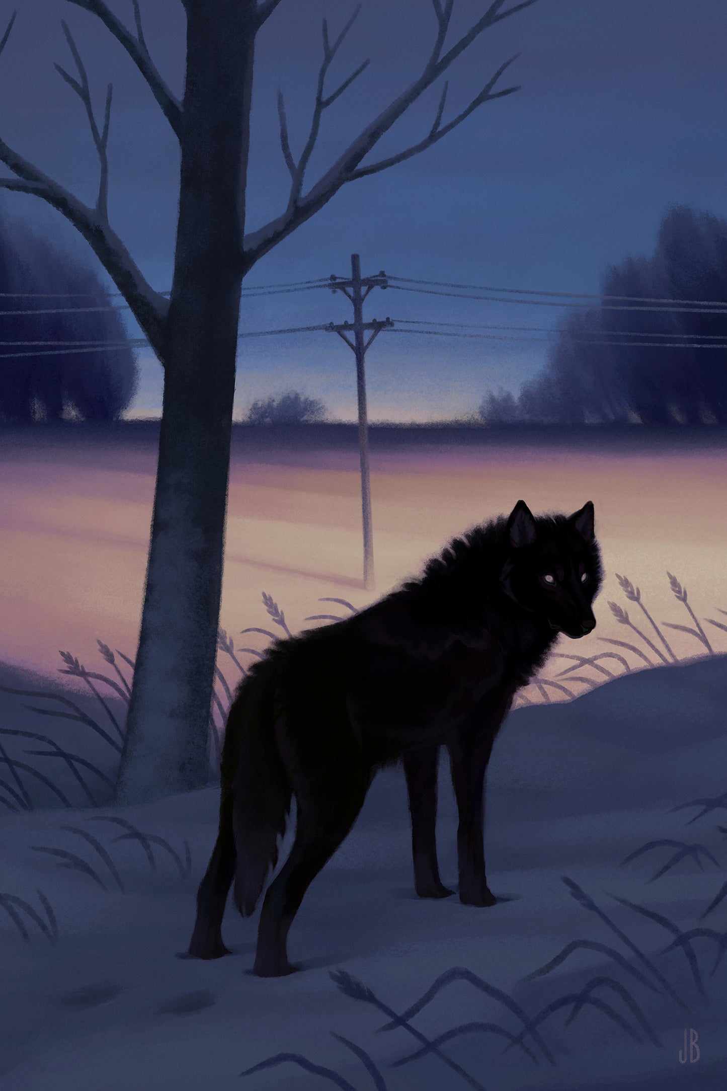 Wolf I Knew - Print